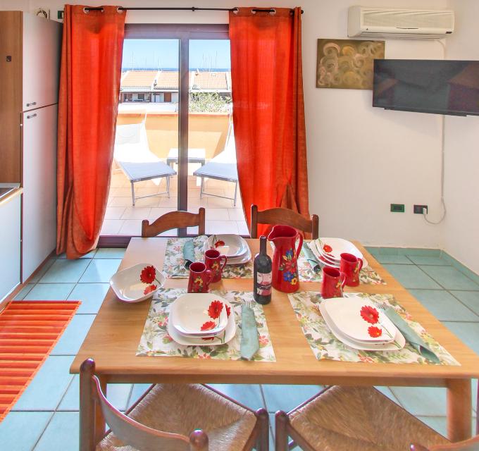 Fgm Srl Residence Oasi Anfiteatro Porto Ottiolu - Budoni - Casa Vacanze Bilo 4 - Wohnung mit Einem Schlafzimmer (4 Erwachsene) 1