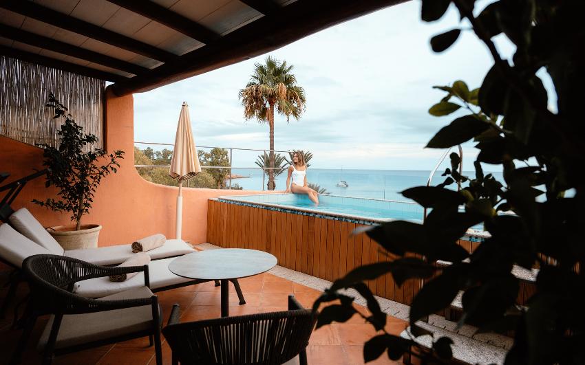 Hotel La Bitta Arbatax -  Camera Romantica Meerblick 10