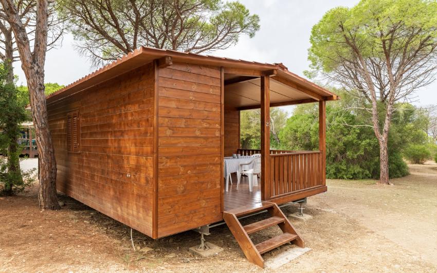 Villaggio Camping Calapineta Siniscola -  Village Bungalow Legno 4 1