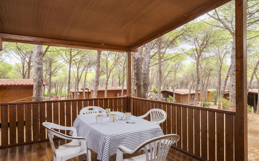Villaggio Camping Calapineta Siniscola -  Village Bungalow Legno 4+2 XL 1