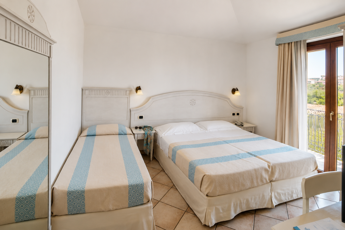 Nexus Hotels di Bini Viaggi S.R.L. Hotel Il Faro di Molara Porto San Paolo -  Sistemazione Room in the Dépendance 1